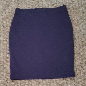 Part wool Lined Purple Skirt by Merona Collection